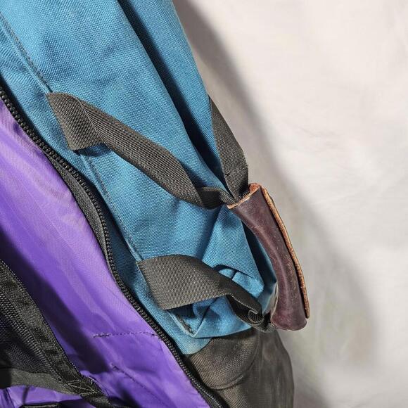 Vintage The North Face Internal Frame Purple Travel Luggage Convertible Backpack - Picture 10 of 15